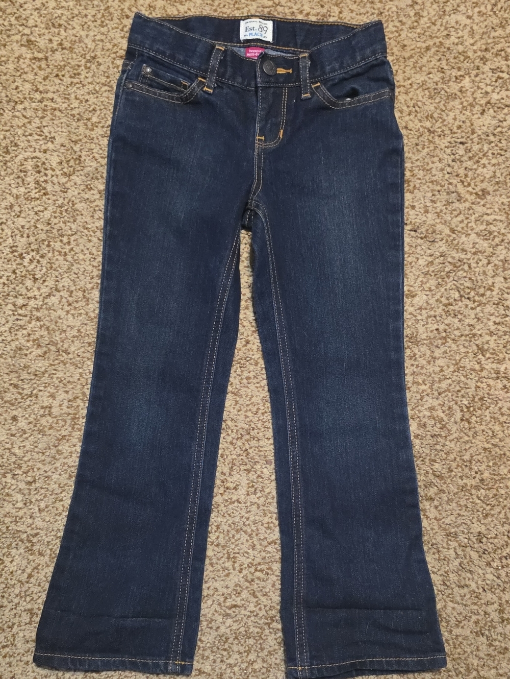 The Children's Place Dark Blue Flare Jeans